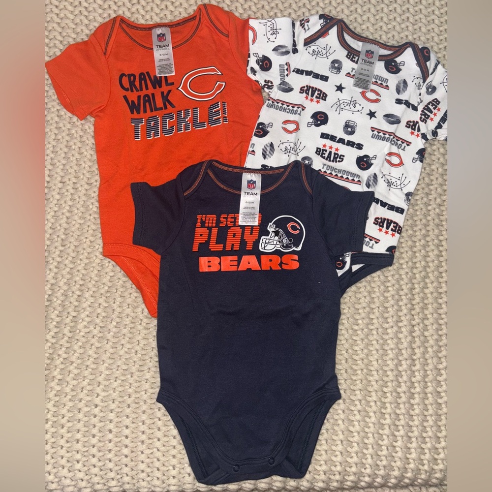 Chicago Bears Onsie Set (3)